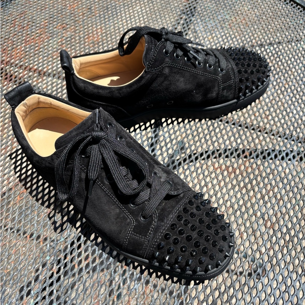 Black Studded Men's Shoes Louboutin